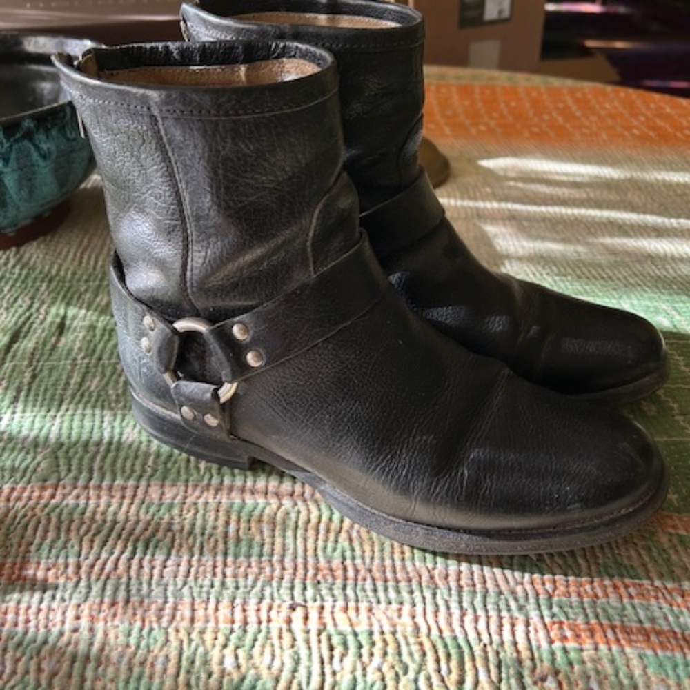 Frye Boots, zip back - size 8.5